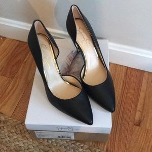 Jessica Simpson black heels